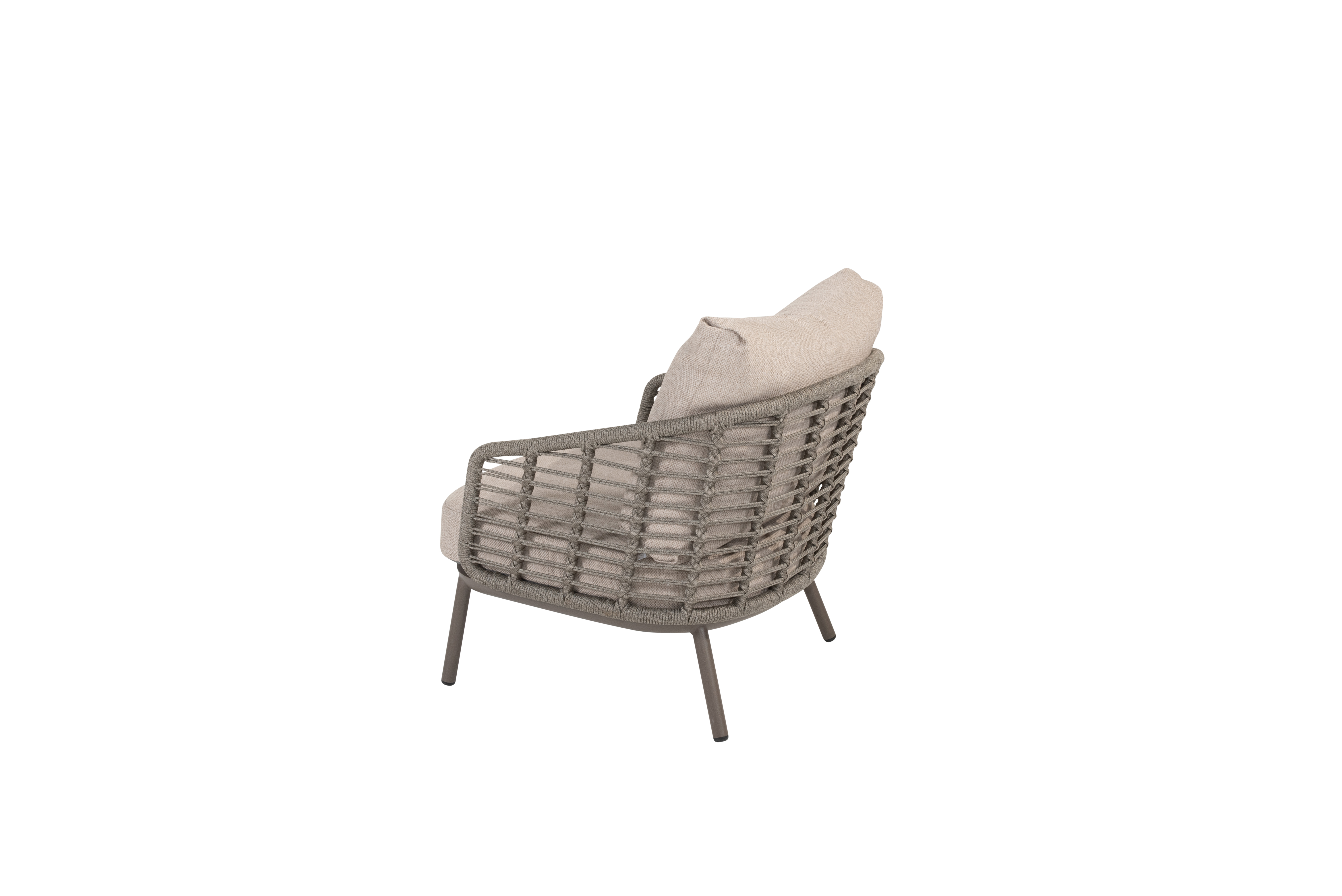 Taste Puglia Living Chair W/cushions - Latte
